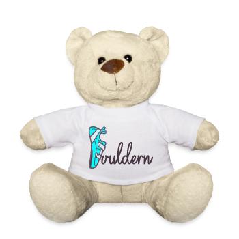 Fête des pères : Bloc de bloc de papa - Nounours - blanc - Devant