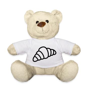 crescent - Teddy Bear - white - Front
