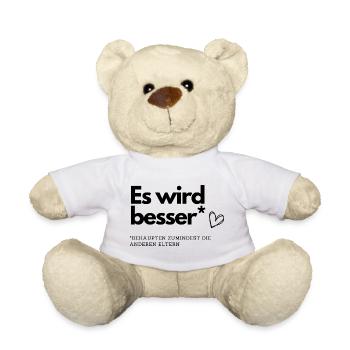 It gets better - Teddy Bear - white - Front