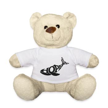 HOPE der Wal - Teddy - Weiß - Vorne