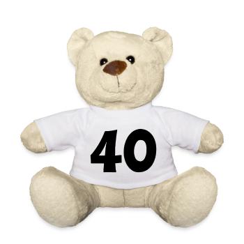 40 - Nounours - blanc - Devant