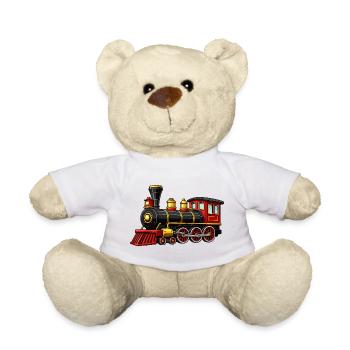 Locomotive - Nounours - blanc - Devant