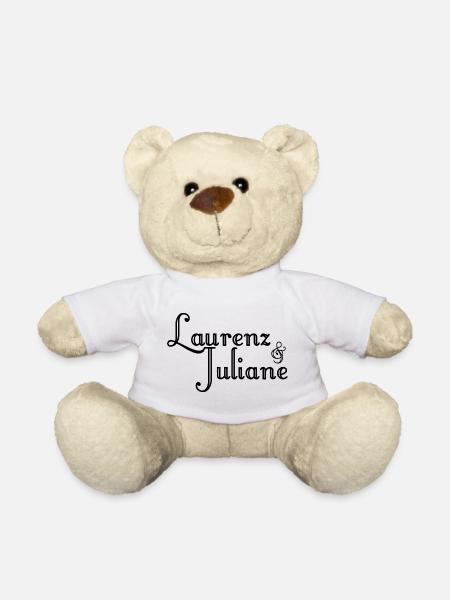 Laurenz and Juliane - Teddy Bear - white