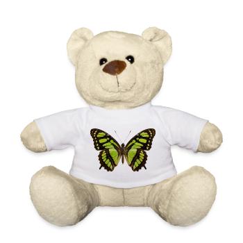Malachit-Schmetterling Siproeta stelenes Realistisch - Teddy - Weiß - Vorne