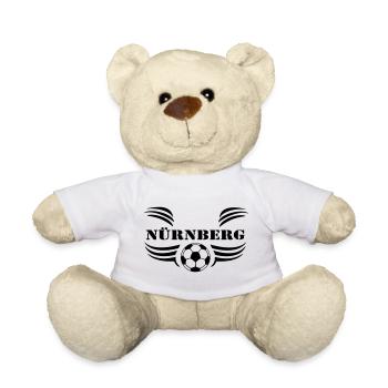 Nürnberg , Fußball , Leidenschaft (25) - Teddy - Weiß - Vorne