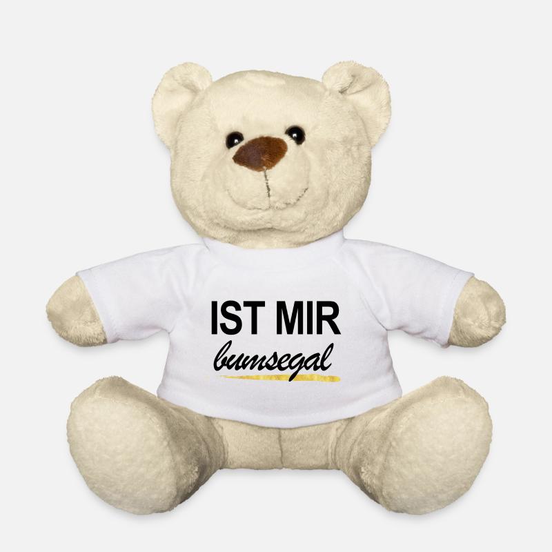 Bumsegal - Teddy - Weiß