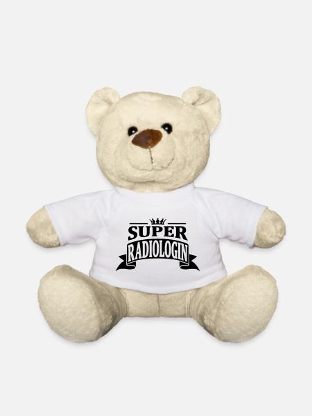 super radiologin - Teddy - Weiß