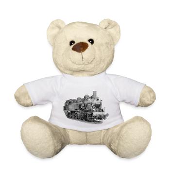 steel power - Teddy Bear - white - Front