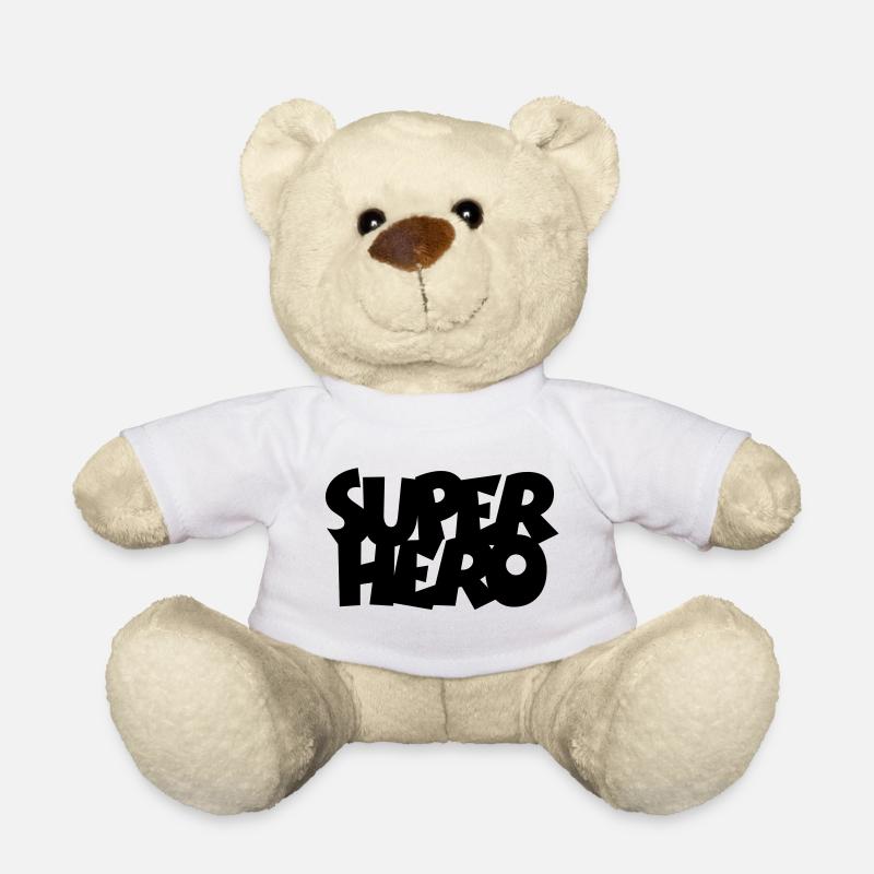SUPERHERO - Nounours - blanc