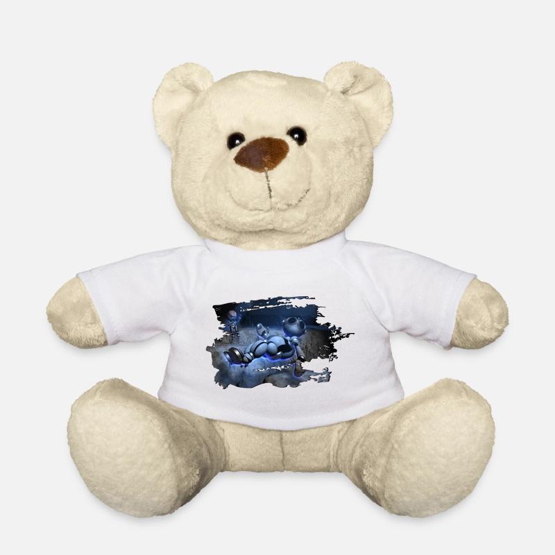 robo moon - Teddy - Weiß