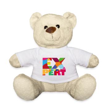 Expert - Experte/Expertin - Teddy - Weiß - Vorne