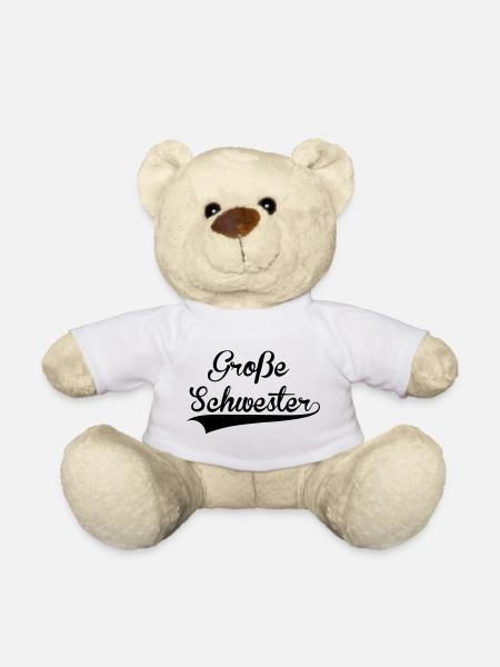 Big Sister - Teddy Bear - white