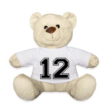 12 - Nounours - blanc - Devant