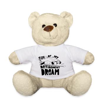 FISH OF MY RETIREMENT DREAM - Nounours - blanc - Devant