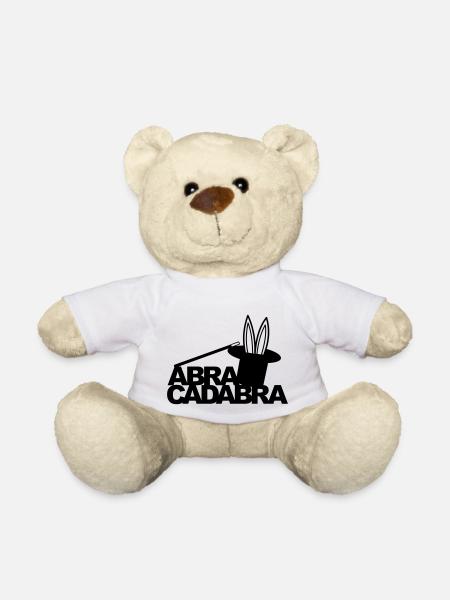 magie Abracadabra - Nounours - blanc