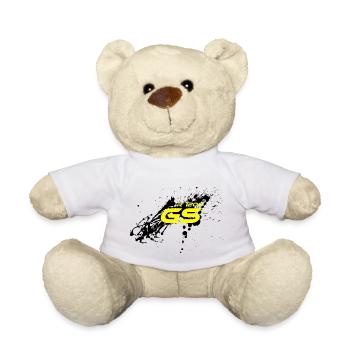 R1200 GS avec une touche de couleur - Nounours - blanc - Devant