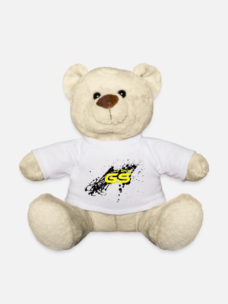 R1200 GS mit Farbklecks - Teddy - Weiß