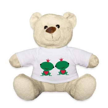 deux sont amoureux - Nounours - blanc - Devant