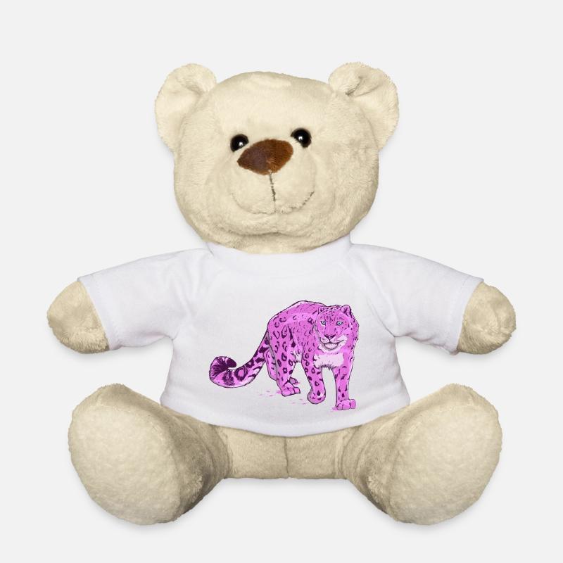 La panthère rose - Nounours - blanc