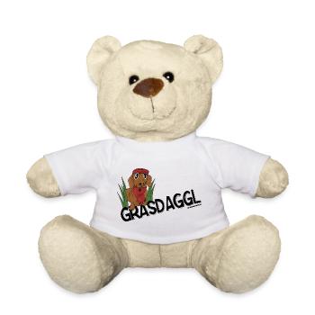 Der Grasdackel ein schwäbisches Haustier? - Teddy - Weiß - Vorne