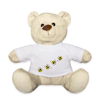 Biene - Teddy - Weiß - Vorne