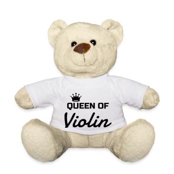 Violin - Geige - Music - Violon - Musique - Teddy Bear - white - Front