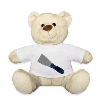 Malerspachtel - Teddy - Weiß - Vorne