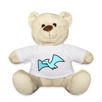 Mignon Dino - Nounours - blanc - Devant