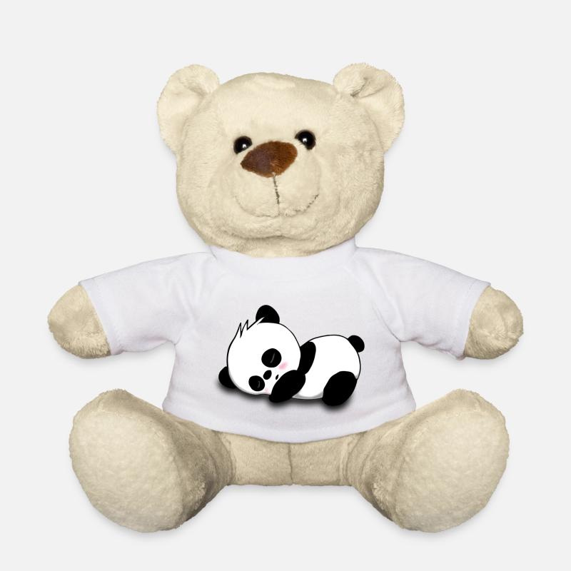 panda - Nounours - blanc