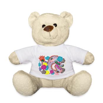 Dragon Japon - Nounours - blanc - Devant
