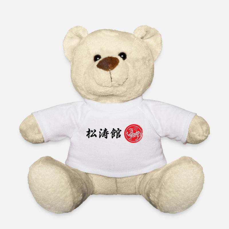 Logo de Karaté Shotokan Tiger - Nounours - blanc