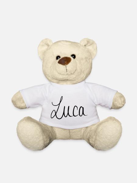 Luca - Nounours - blanc