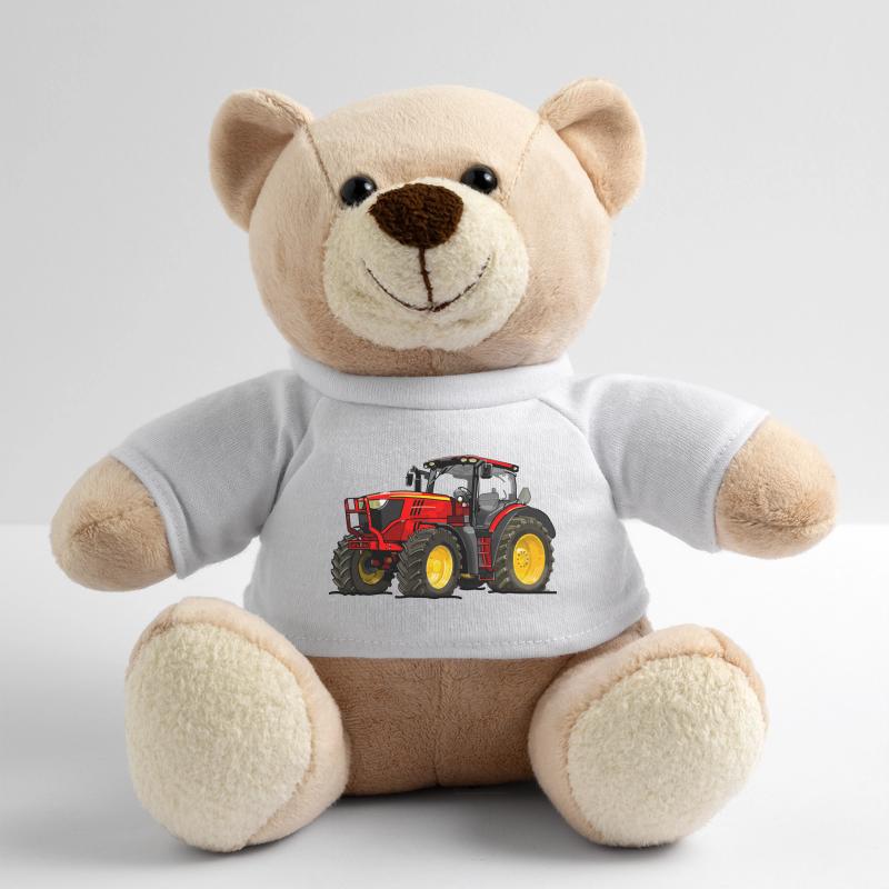 Tractor red Teddy Bear