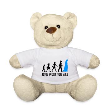 Jesus Weist Den Weg - Teddy - Weiß - Vorne