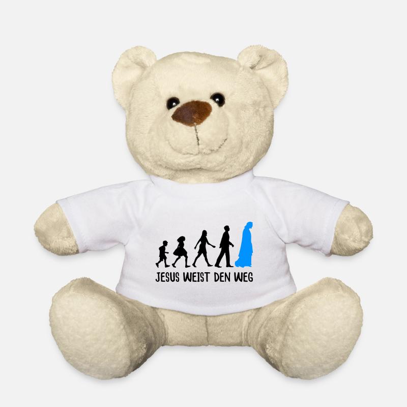 Jesus Weist Den Weg - Teddy - Weiß