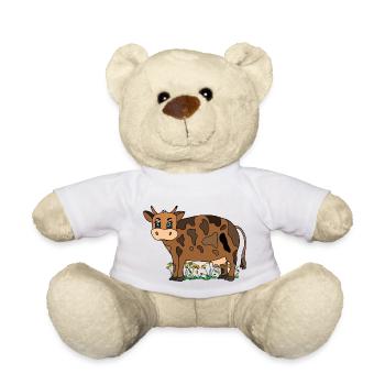 Kuh - Teddy - Weiß - Vorne
