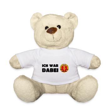 DDR Ich War Dabei - Teddy - Weiß - Vorne