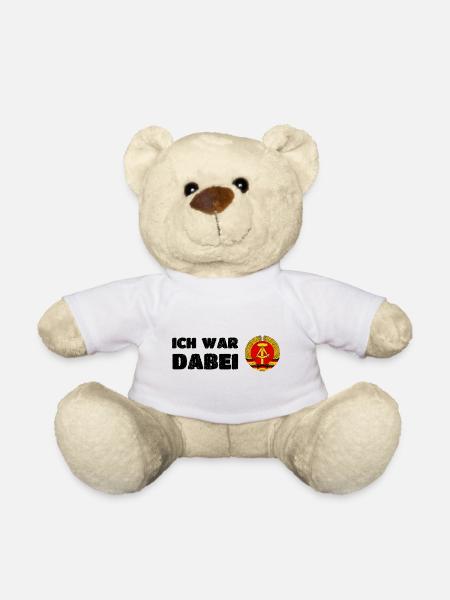 DDR Ich War Dabei - Teddy - Weiß