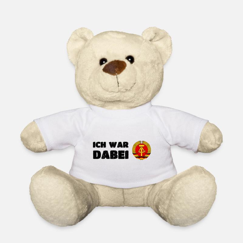 DDR Ich War Dabei - Teddy - Weiß