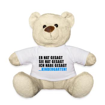 LÄSTERN TRATSCH RUMOR GESCHENK HUMOR GERÜCHT DRAMA - Teddy - Weiß - Vorne
