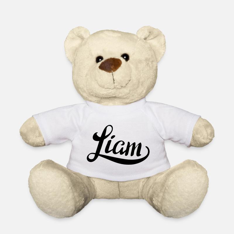 Name Liam - Teddy Bear - white
