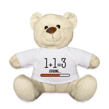 Baby loading - Teddy Bear - white - Front