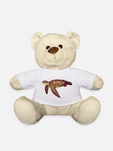 Sea Turtle | Sea turtle - Teddy Bear - white