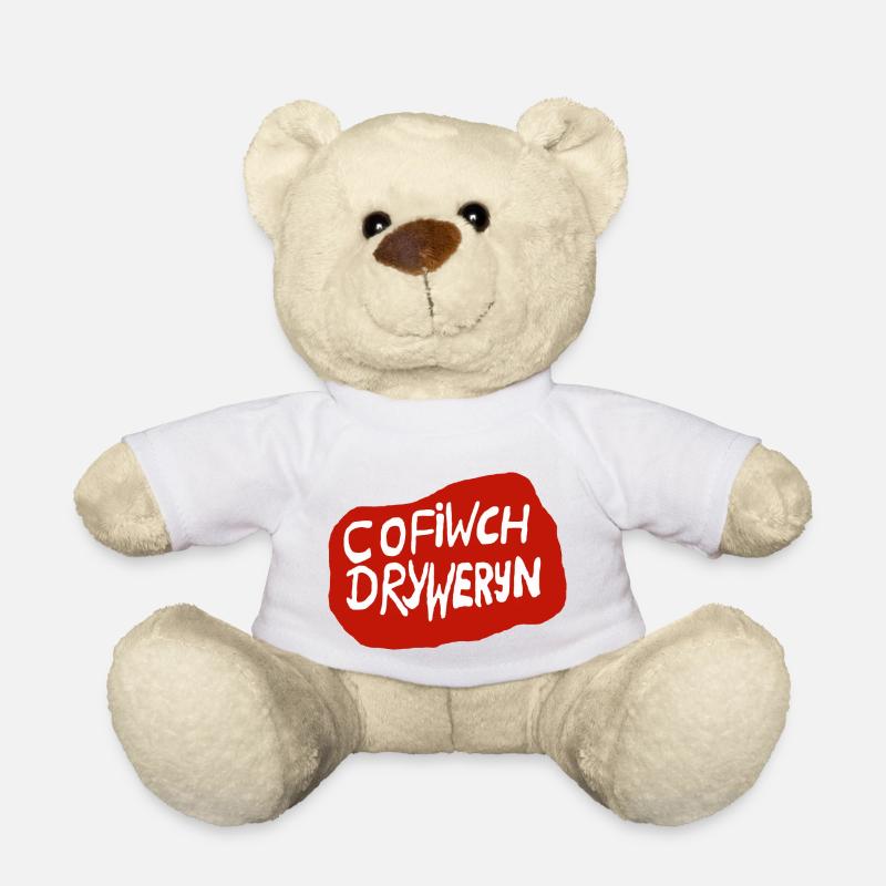 Cofiwch Dryweryn - Teddy - Weiß