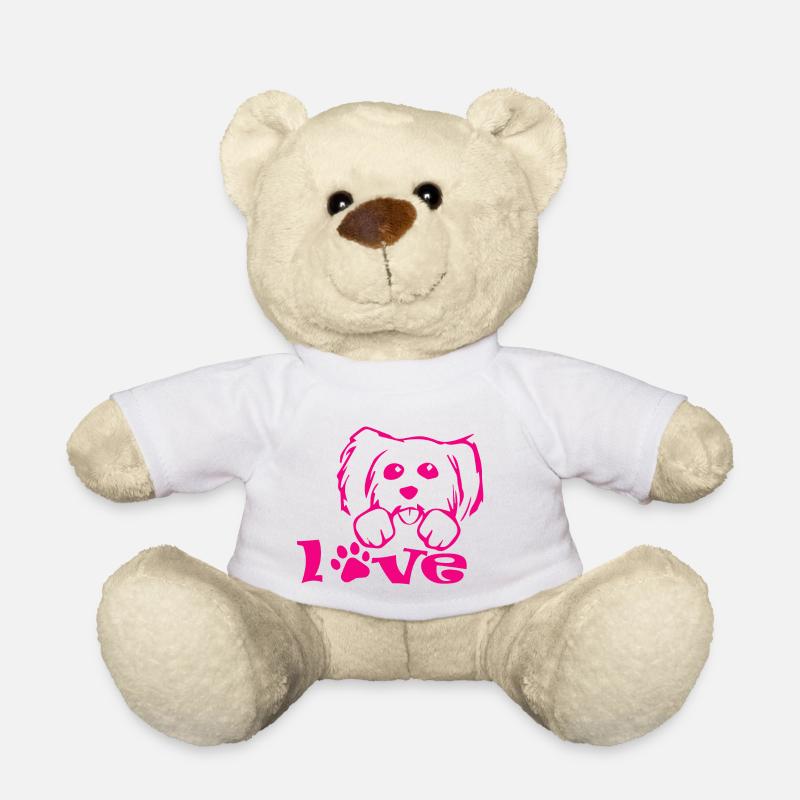 Dog dog - Teddy Bear - white