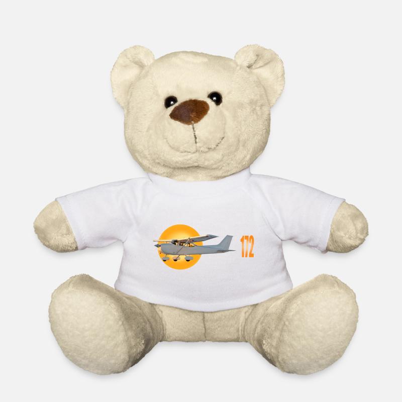 Cessna - Teddy Bear - white