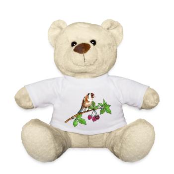 Bunte Vogel - Teddy - Weiß - Vorne