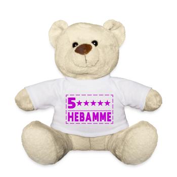 5-Sterne Hebamme – Vertrauen & Qualität - Teddy - Weiß - Vorne