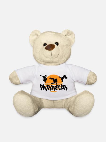 Parkour - Nounours - blanc