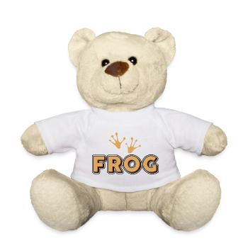 Frosch - Teddy - Weiß - Vorne